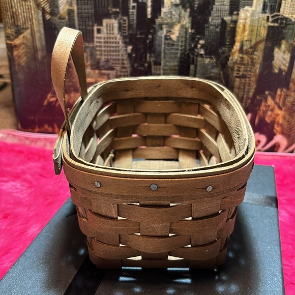 LONGABERGER Basket Wall Hanging Small 1981 - Picture 5 of 12